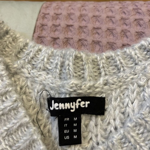 Grey pullover sweater, size M / 38 / 10