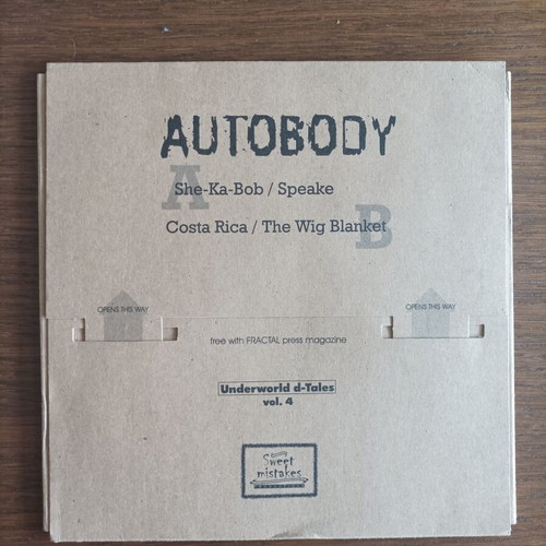 Fractal press magazine 117-118 used with 7'" Autobody