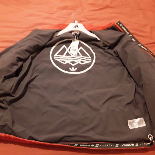 Adidas Spezial Wardour jacket new, size large, orange