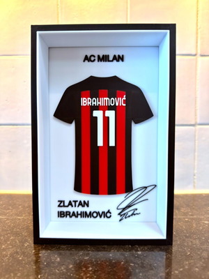 Zlatan Ibrahimović AC Milan Logo Like New