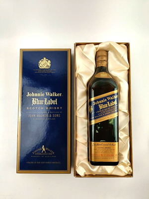 Johnnie Walker Blue Label σπάνια συλλεκτική παλιά φιάλη καινούργιο, αριθμημένη P 02639