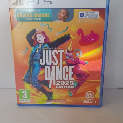 Just Dance 2025 Edition PS5 like new, voucher