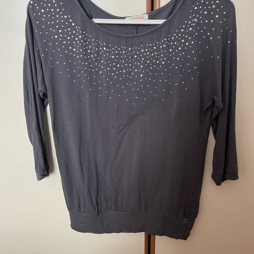 Blouse with rhinestones H&M like new