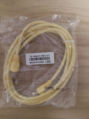 Cisco 72-1482-01 REV A1 Cat5 yellow patch cable 1.8m new