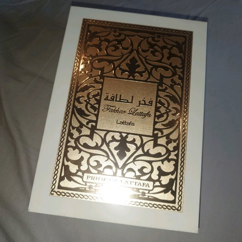 Lattafa Fakhar Rose perfume 100 ml like new