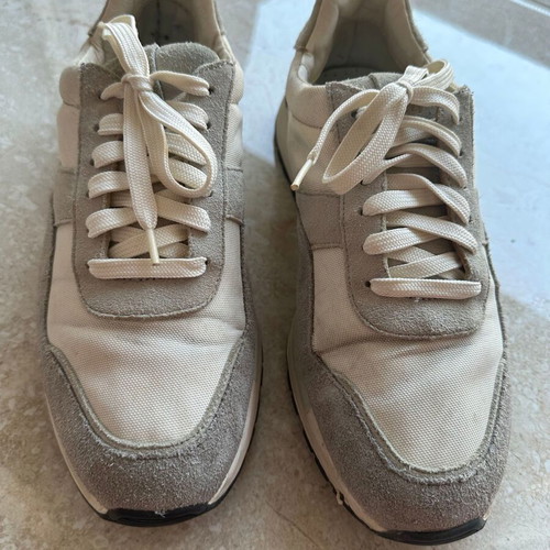 Massimo Dutti sneakers size 41 used, beige and grey with suede details