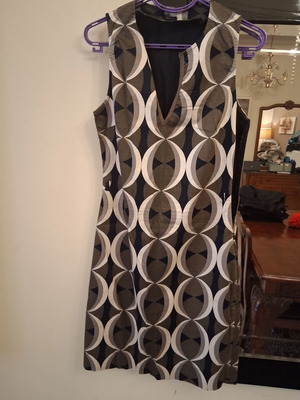 Dress like new, size M, black and green