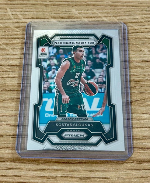 Καρτα Κωστας Σλουκας Παναθηναϊκος Panini Prizm Euroleague 2023-24
