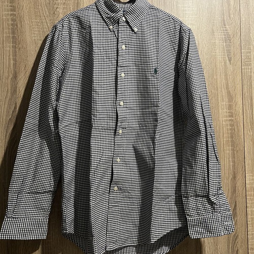 Ralph Lauren shirt used, size S, black and white