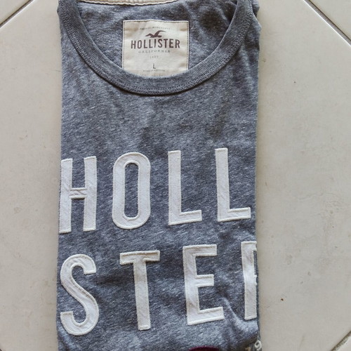 Hollister t-shirt, size M, grey