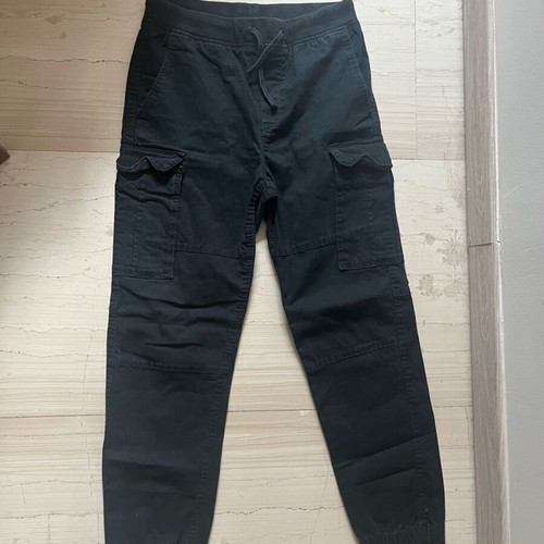 H&M Boys' Black Cargo Jeans Like New Size 152 cm