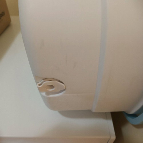 Mopping system like new with double bucket and square mop