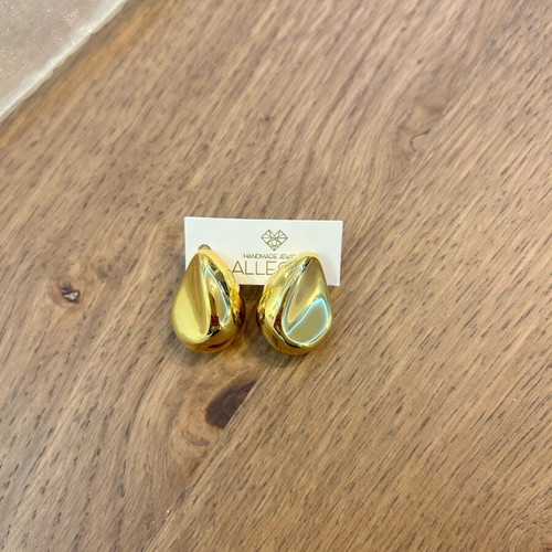 Earrings new gold-colored
