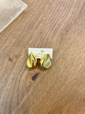 Earrings new gold-colored