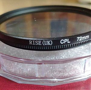 Rise (UK) CPL 72mm Φίλτρο πόλωσης για φωτογράφηση χωρίς αντανακλάσεις