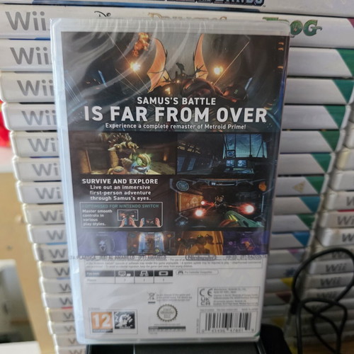 Metroid Prime Remastered Nintendo Switch new