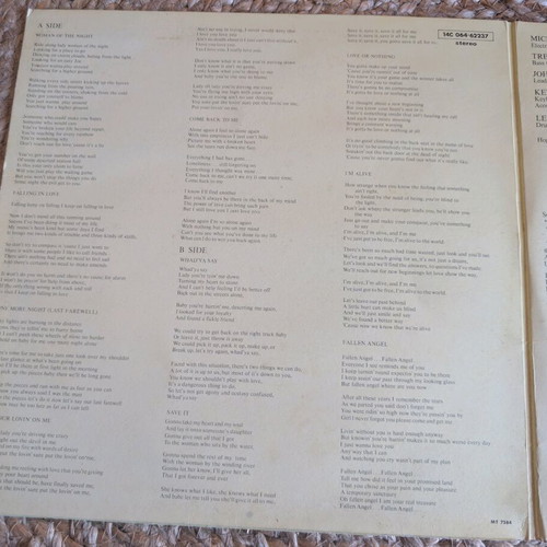 Uriah Heep Fallen Angel LP used, Greek edition, rock