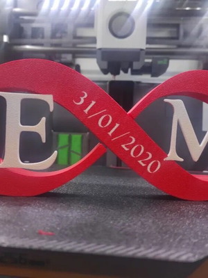 Valentine decorative Love handmade 3D print new