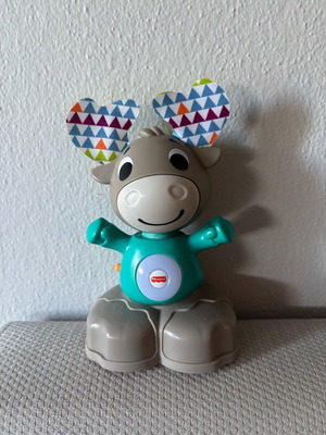 Fisher Price Linkimals Reindeer the Musician like new with music for 9+ months
