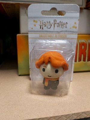 Harry Potter 3D Eraser Ron Weasley brand new, sealed