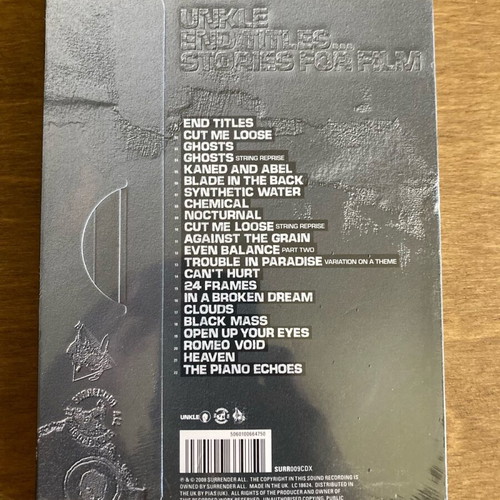 Unkle End Titles…Stories For A Film CD new sealed