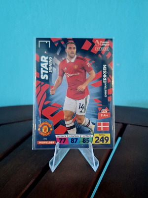 Star Signing Eriksen Panini Premier League 2023 card mint