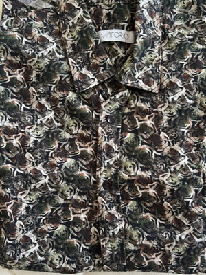 Vittorio Artist men's shirt like new, colorful size M