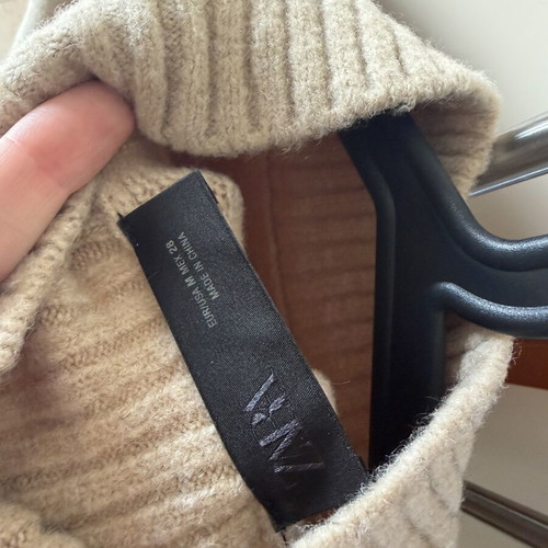Zara sweater, beige, size M