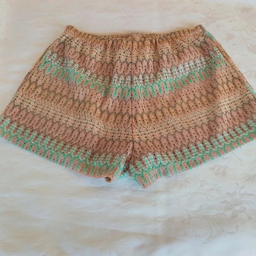 Sugarfree Beach Shorts semitransparent, size M, pastel colors
