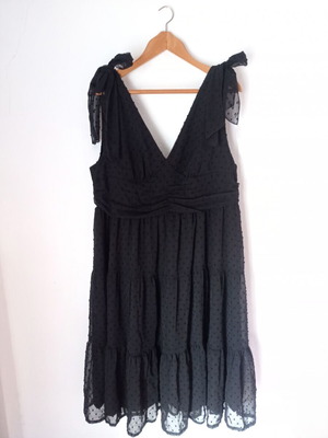 Shein midi dress like new, black, size 2XL