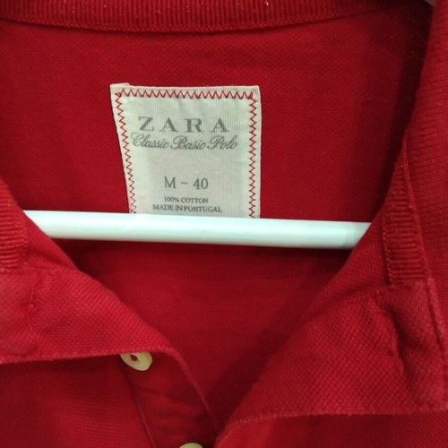 Zara Polo Shirt red size M like new