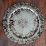 Glass Serving Platter 33 Centimeters New