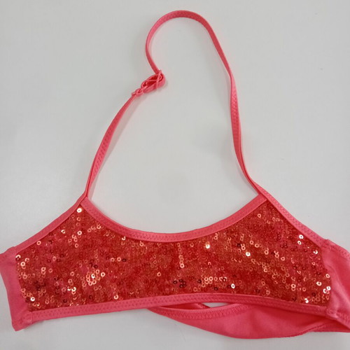 H&M Girls' Swimwear Set Like New, 3 Pieces, Ages 6-8, Pink
