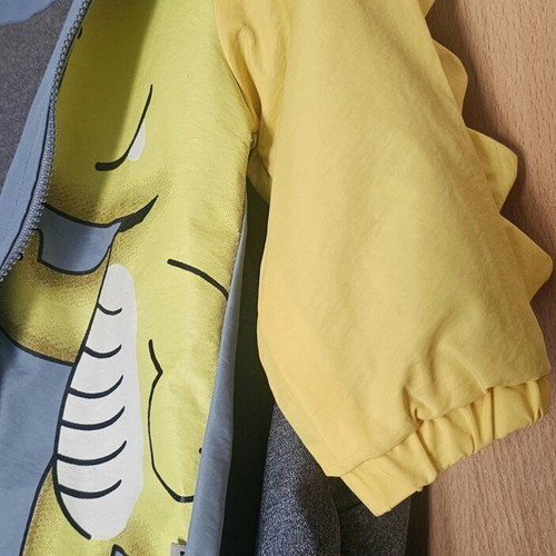 Children's windbreaker jacket 12M 3D Dinosaur like new