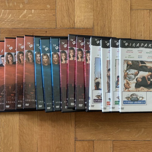 Friends DVD Seasons 1-4 with subtitles
