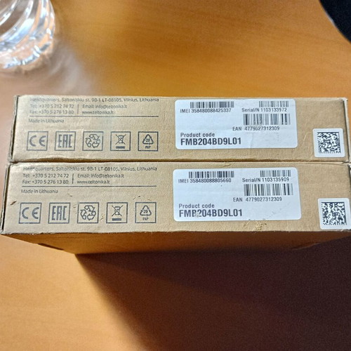 Teltonika FMB204 GPS Tracker καινούργιο, αδιάβροχο IP67 για αυτοκίνητα και φορτηγά