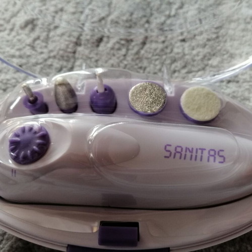Sanitas travel manicure pedicure set like new