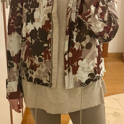 Zara jacket new, size M, beige and brown