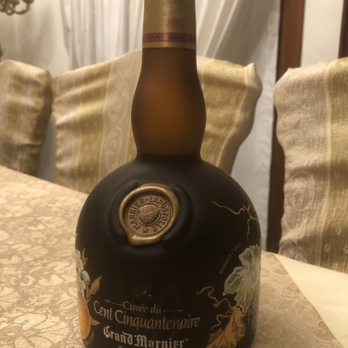 Grand Marnier liqueur 150 years sealed in Galle-style bottle new