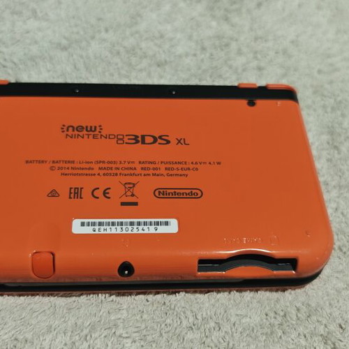 Nintendo New 3DS XL modded 32GB console