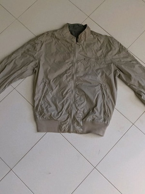 Diesel double face beige jacket used, size S