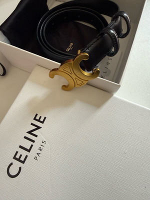 Celine belt like new, black, size 85