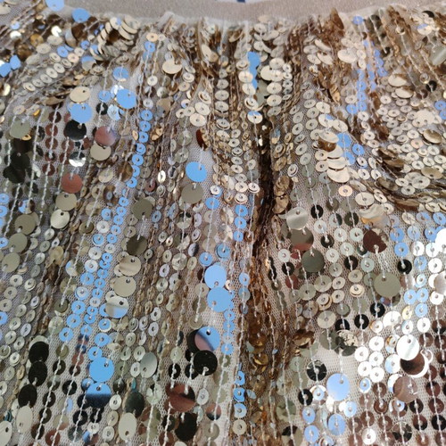 Sequin skirt for girl gold like new H&M ages 4-7