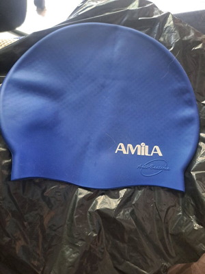 Amila swimming cap like new, blue, small size