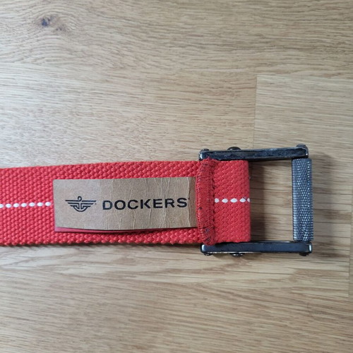 Docker's belt new, 120 cm, red