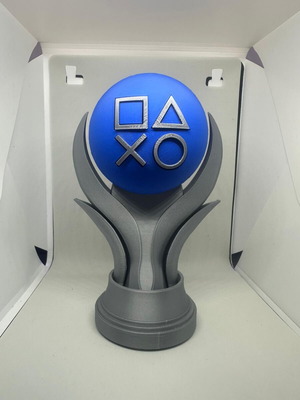 PlayStation Platinum trophy new, 18 cm height