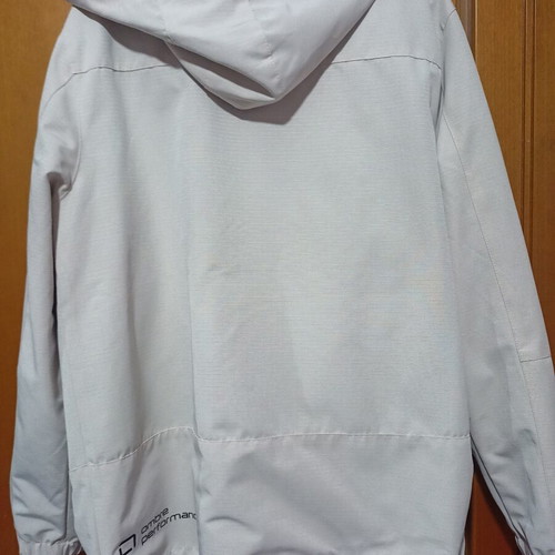 Men's windbreaker jacket like new, ice color, Ombre