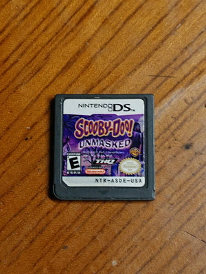 Scooby Doo Unmasked card for Nintendo DS like new