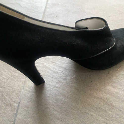 Marc Jacobs pumps like new, black suede with 10 cm heel