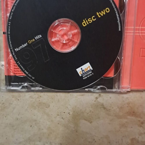 97 Number One Hits CD like new, pop, 2 discs